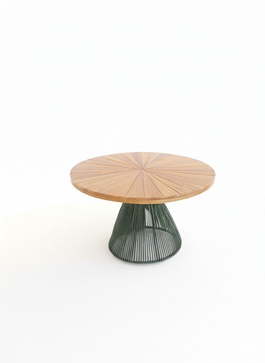 Mesa de jantar ampulheta